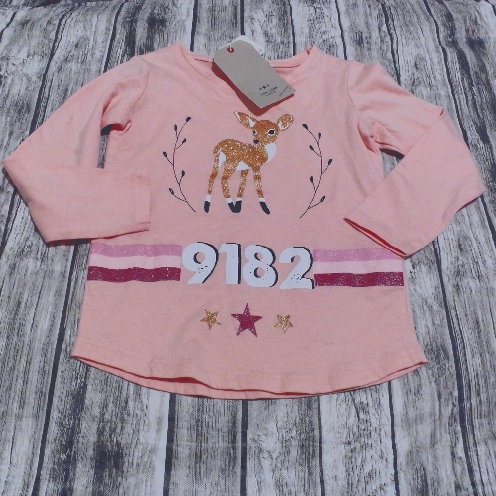 Zara girls LS tee